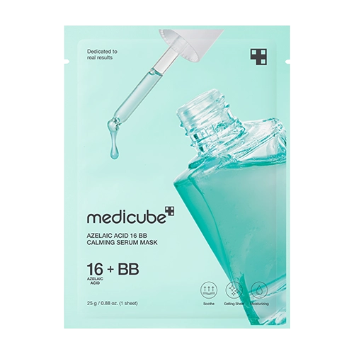 [MEDICUBE] AZELAIC ACID 16 BB CLAMING SERUM MASK (25G*1EA)