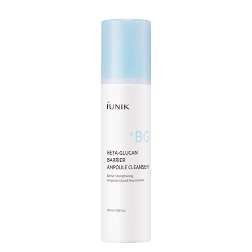 [IUNIK] BETA GLUCAN BARRIER AMPOULE CLEANSER 120ML
