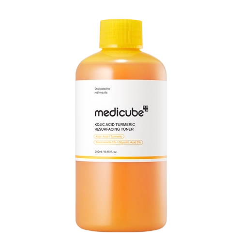 [MEDICUBE] KOJIC ACID TURMERIC RESURFACING TONER 250ML