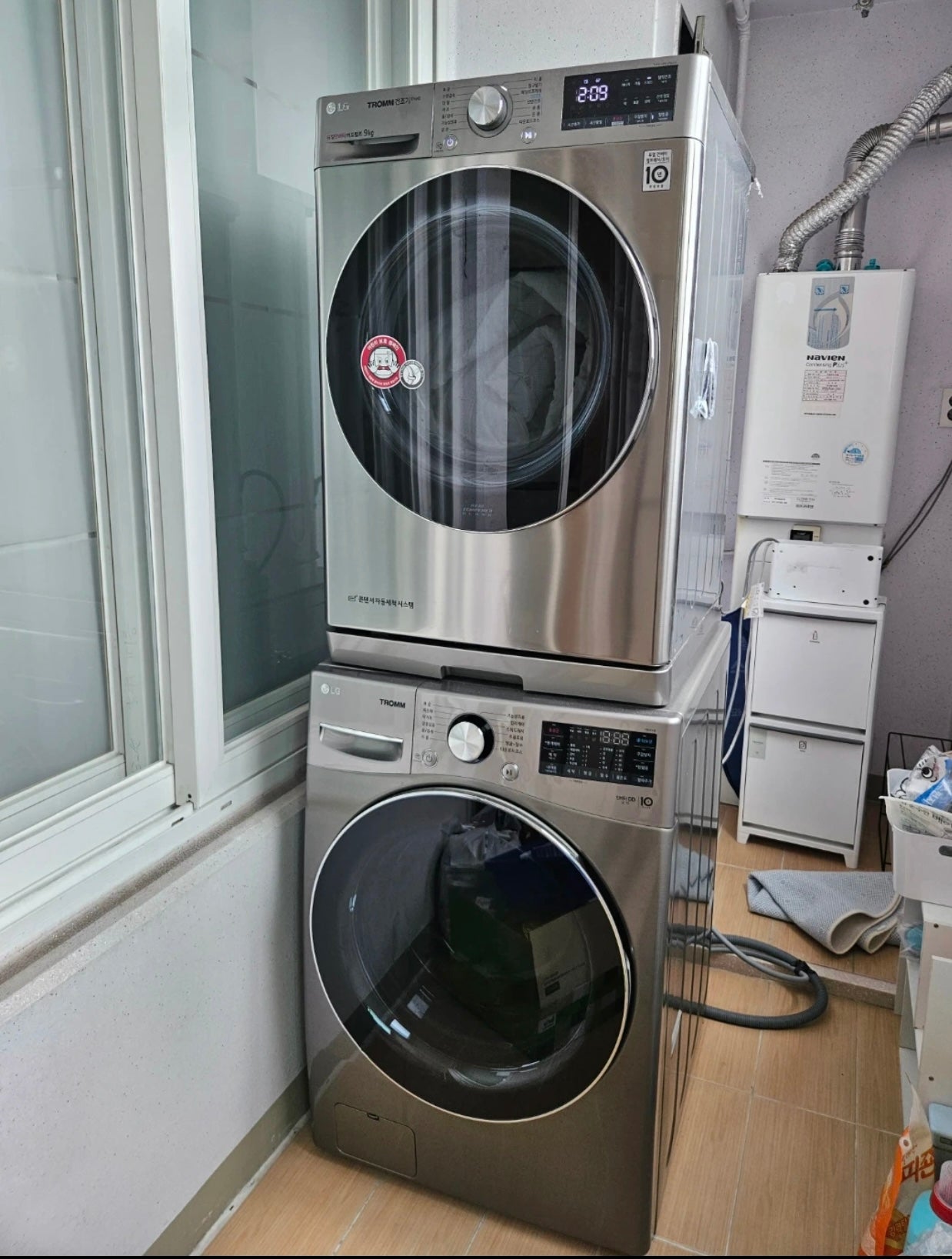 LG Tromm Front-Load Set (15kg Washer & 9kg Dryer)