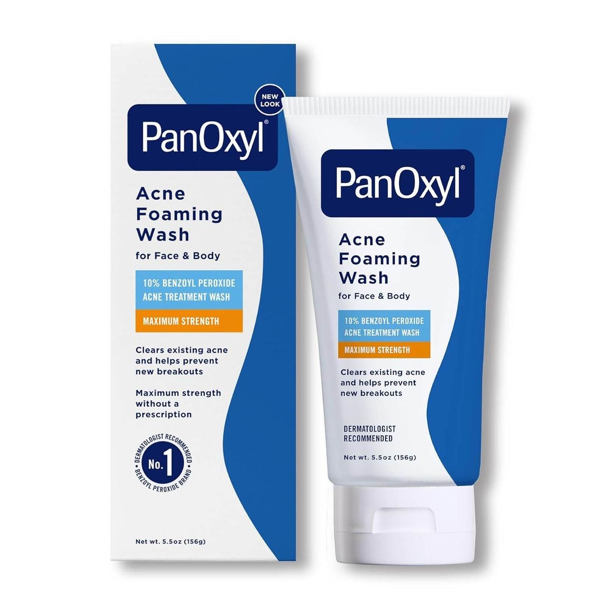 PanOxyl Hydrating Acne Creamy Wash, 4% Benzoyl Peroxide