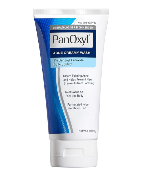 PanOxyl Hydrating Acne Creamy Wash, 4% Benzoyl Peroxide