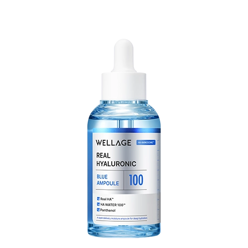 [WELLAGE] REAL HYALURONIC BLUE 100 AMPOULE 60ML