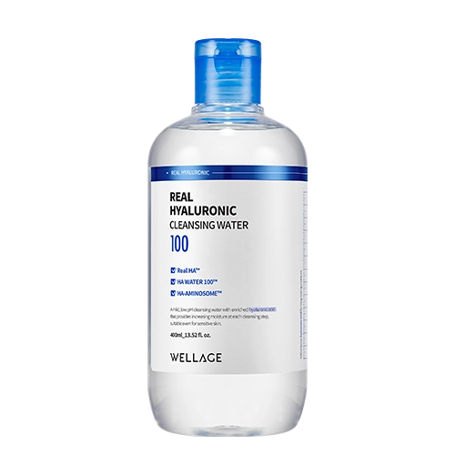 [WELLAGE] REAL HYALURONIC CLEANSING WATER 400ML