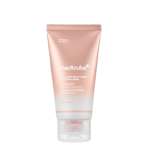 [MEDICUBE] COLLAGEN MILK TONING WRAPPING MASK 75ML