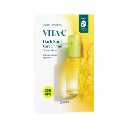 [goodal] GREEN TANGERINE VITA-C DARK SPOT CARE SERUM SHEET MASK 28G