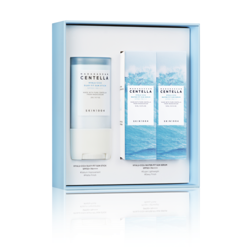 [SKIN1004] MADAGASCAR CENTELLA HYALU-CICA SUNSATIONAL KIT(SUN STICK 20G+SUN SERUM 15ML*2)